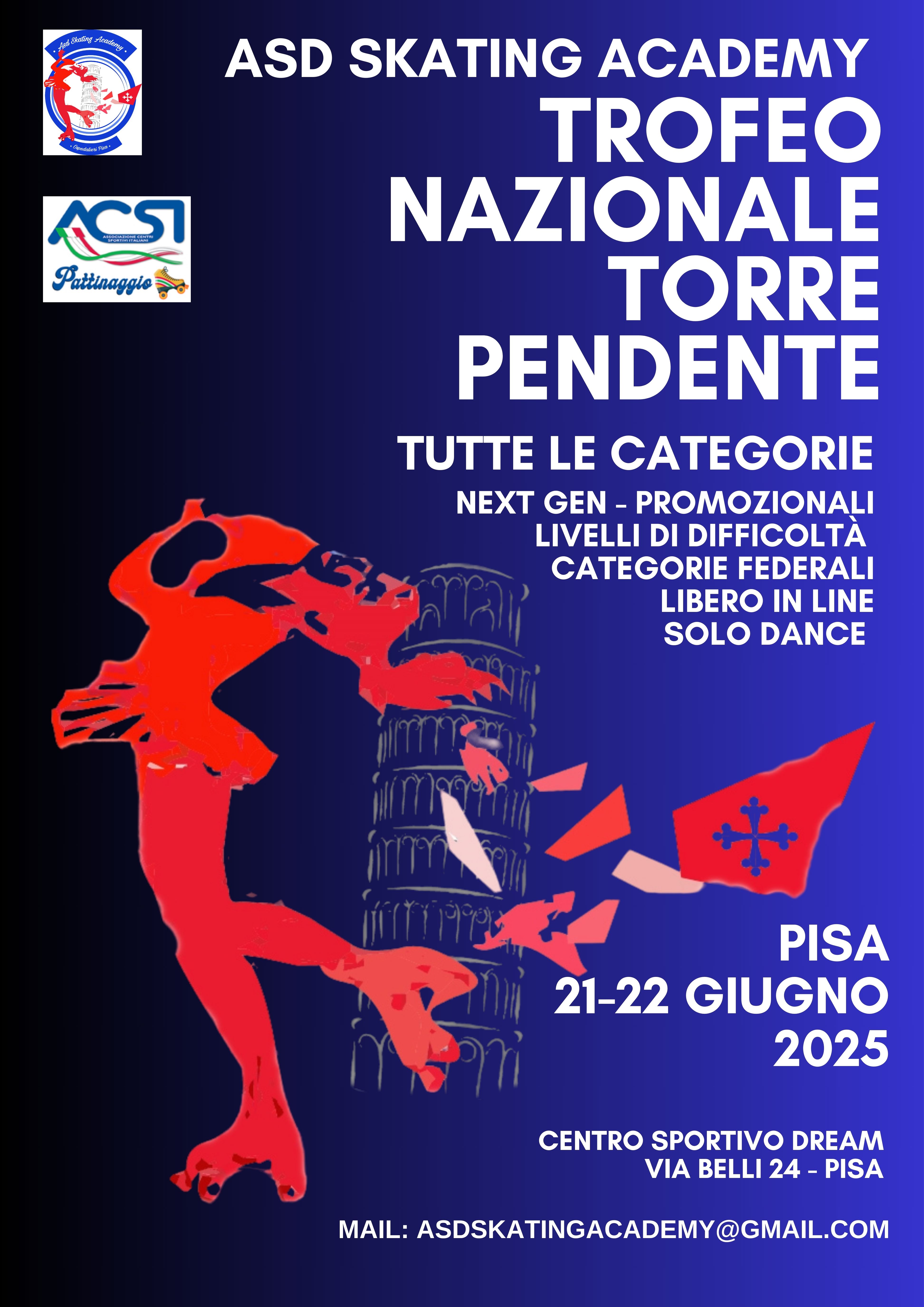 Locandina TORRE PENDENTE ACSI